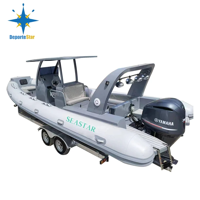 28 ফুট লবণ জল inflatable পাঁজর নৌকা